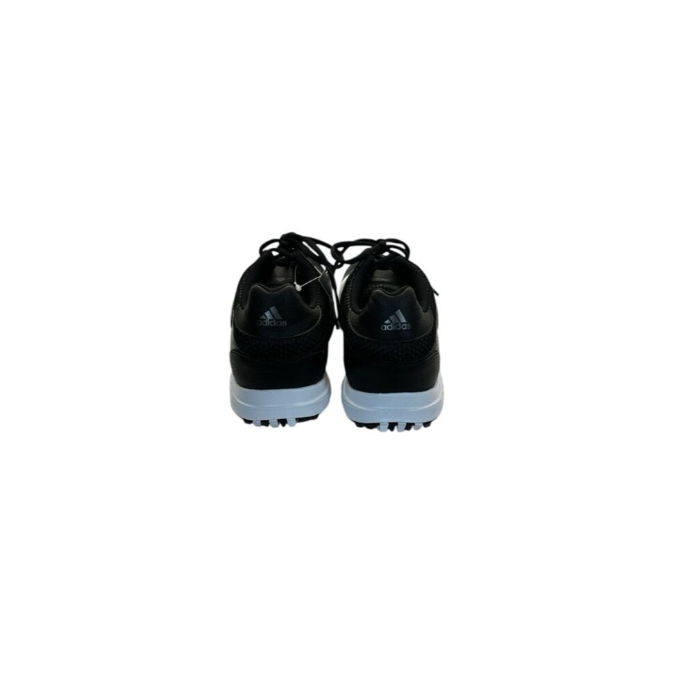 Adidas Tech Response 4.0 Golf Shoes Men’s Size 9 Black White Spiked Traxion NWT - Picture 4 of 9